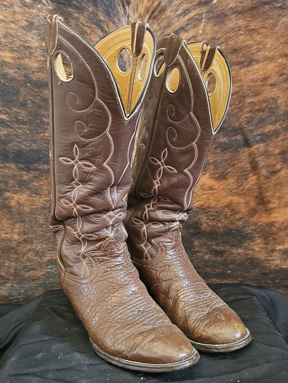 Hondo Vintage Cowboy Boots for Men
